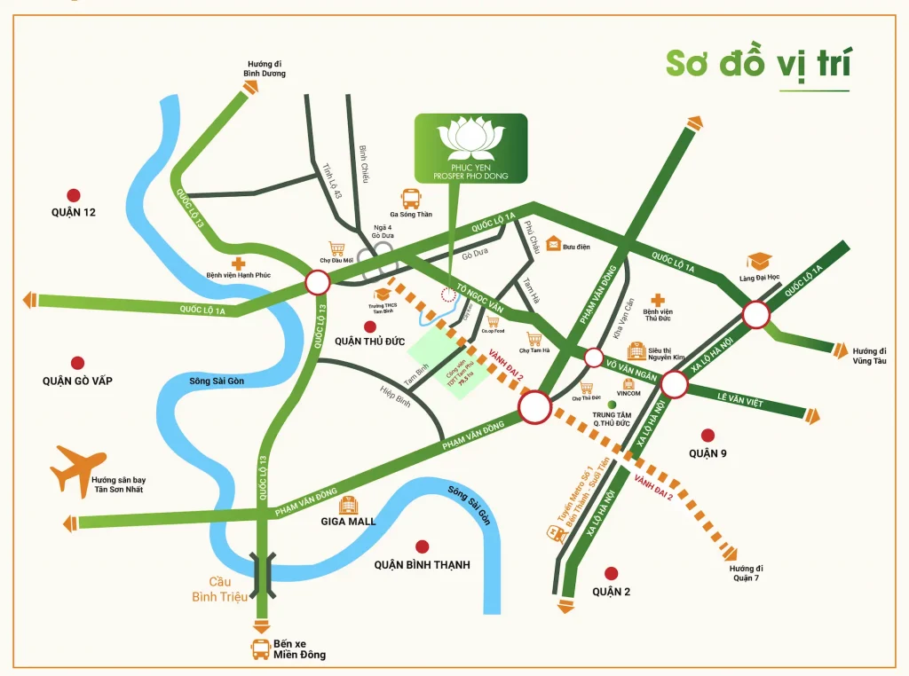 vị trí prosper phố đông